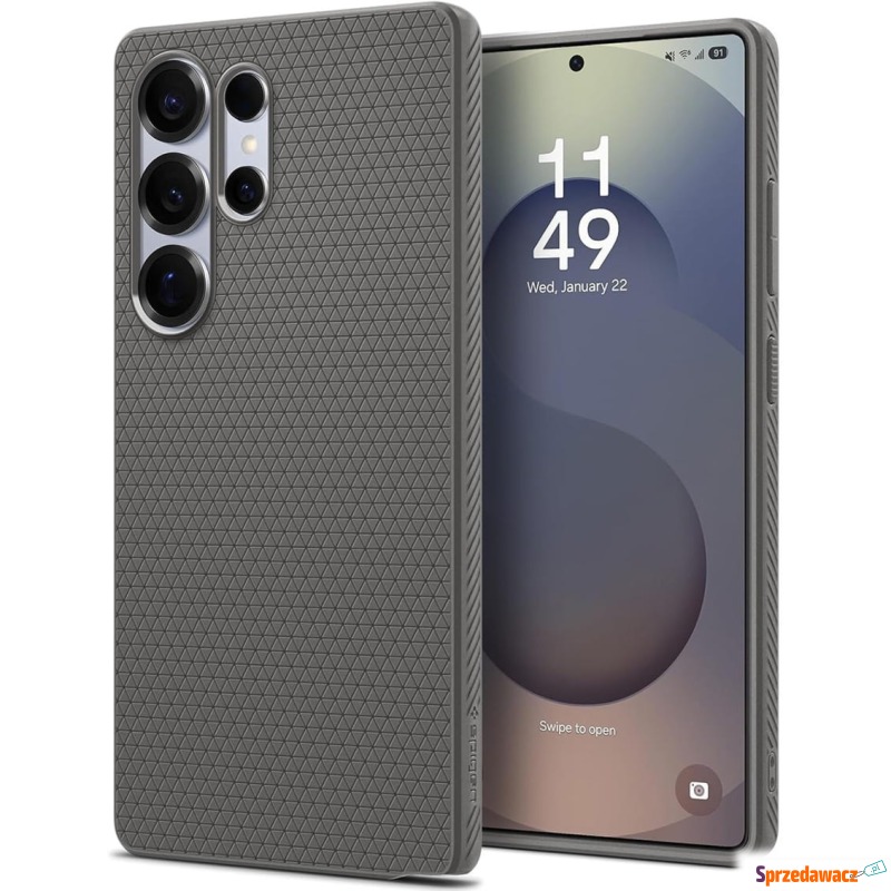 Etui Spigen Liquid Air do Galaxy S25 Ultra, szare - Etui na smartfony - Toruń