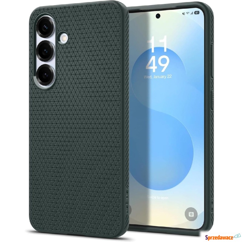 Etui Spigen Liquid Air do Galaxy S25, zielone - Etui na smartfony - Poznań