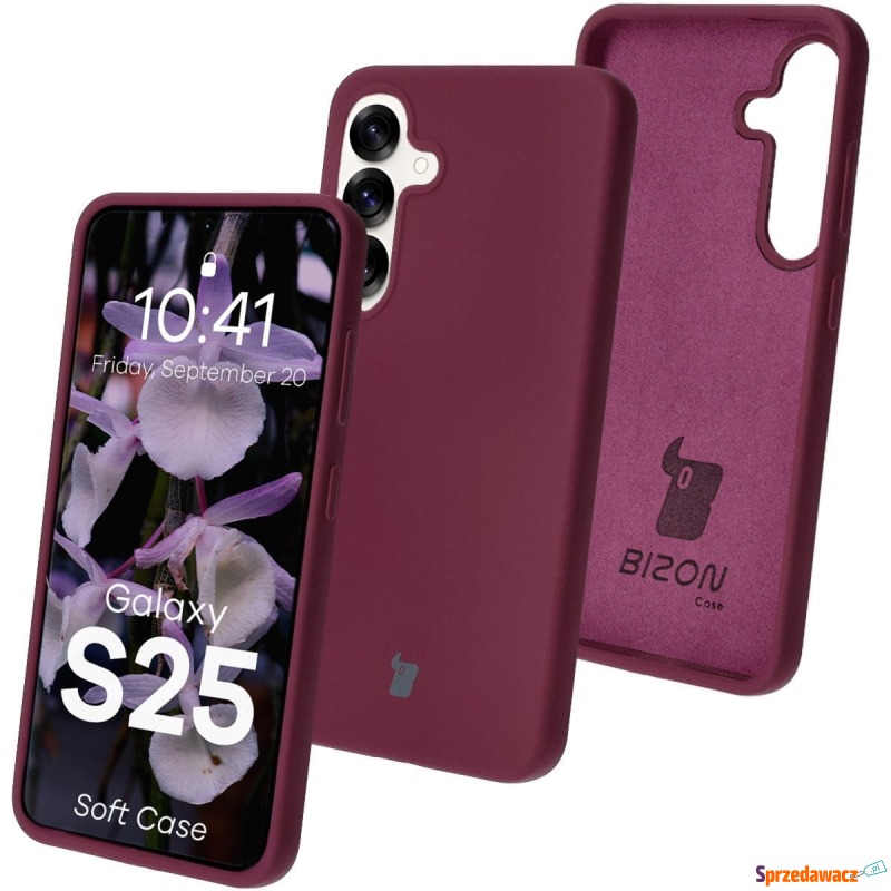 Silikonowe etui Bizon Soft Case do Galaxy S25,... - Etui na smartfony - Radom