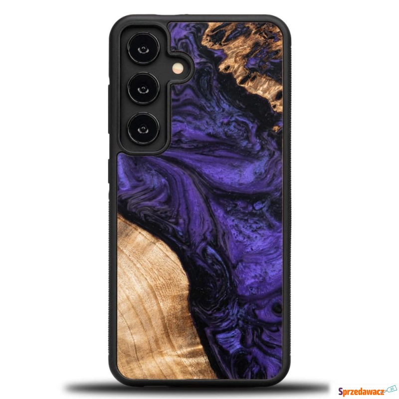 Drewniane etui do Galaxy S25, Bewood Unique Violet - Etui na smartfony - Inowrocław