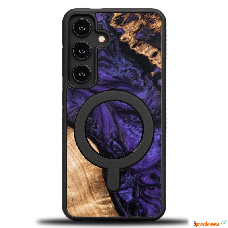 Drewniane etui do Galaxy S25, Bewood Unique Violet... - Etui na smartfony - Tarnów