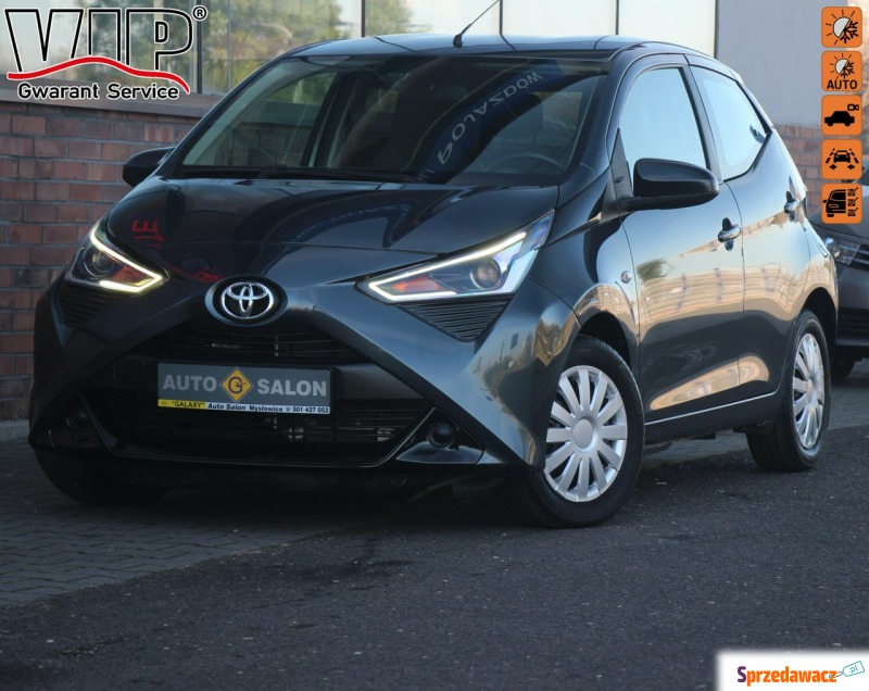 Toyota Aygo  Hatchback 2019,  1.0 benzyna - Na sprzedaż za 27 990 zł - Mysłowice