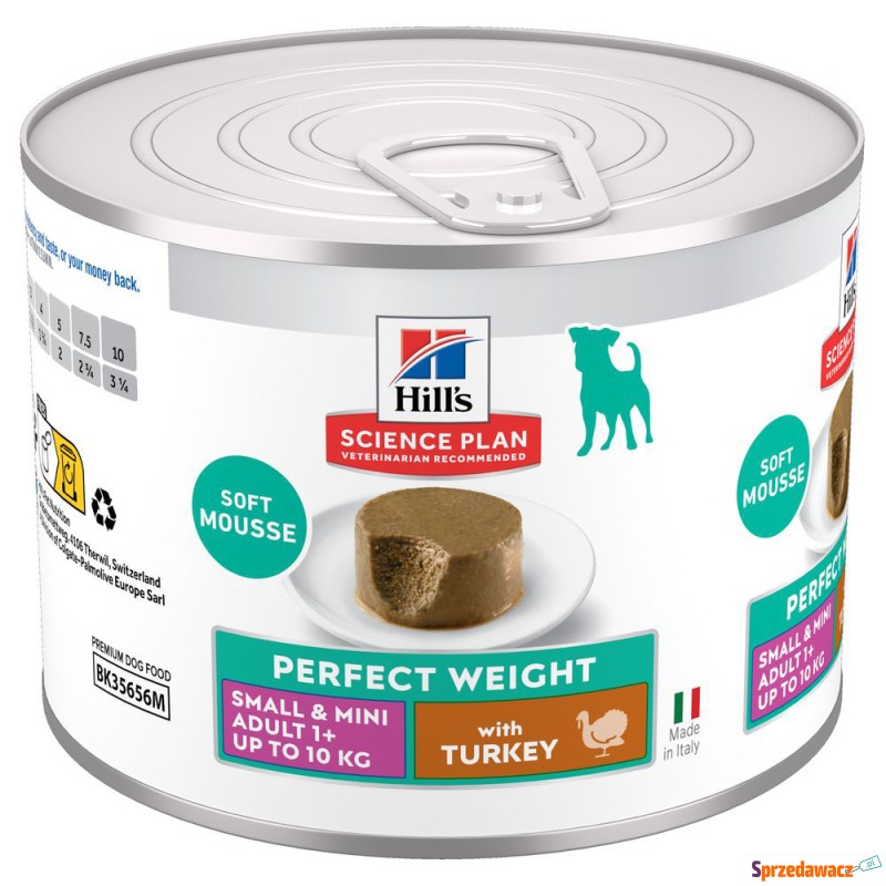 Hill's Science Plan Perfect Weight Adult Small... - Karmy dla psów - Łomża