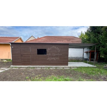 Schowek - domek ogrodowy 6x3m - wiata 3m - dr... - Altany, domki, namioty - Rybnik - zdjęcie 3