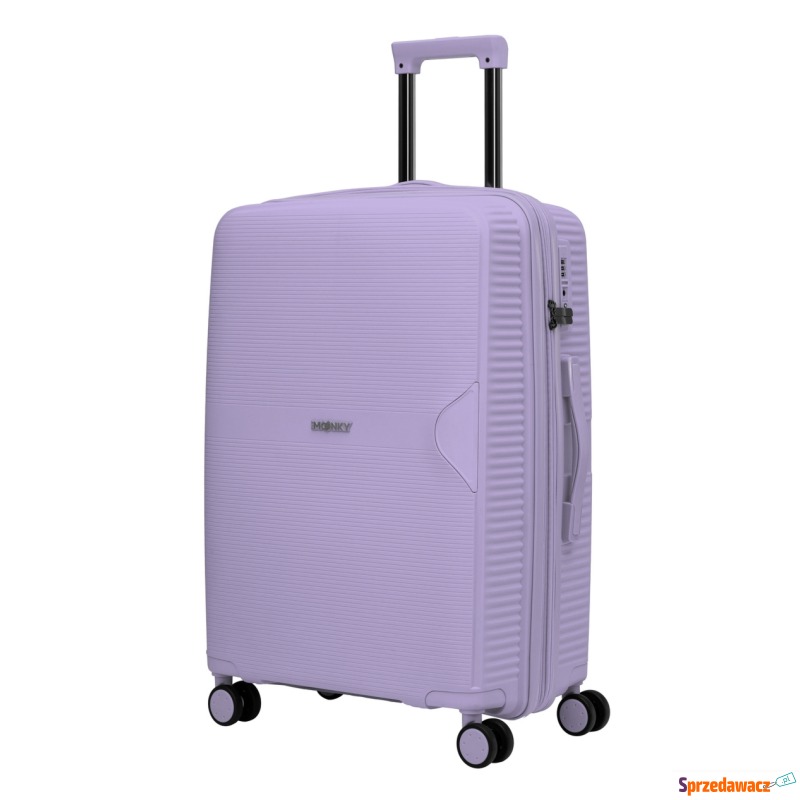 Walizka Blu moonky Altair 66cm powiększana Lilac... - Walizki - Tomaszów Mazowiecki