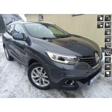Renault Kadjar - 1.6Dci 130KM Pół-Skóry Navi Ledy 2Kpl Kół 100%Bezwypadkowy Serwisowany