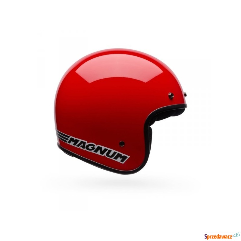 Kask Motocyklowy Bell Magnum Solid Red - Kaski motocyklowe - Gdańsk