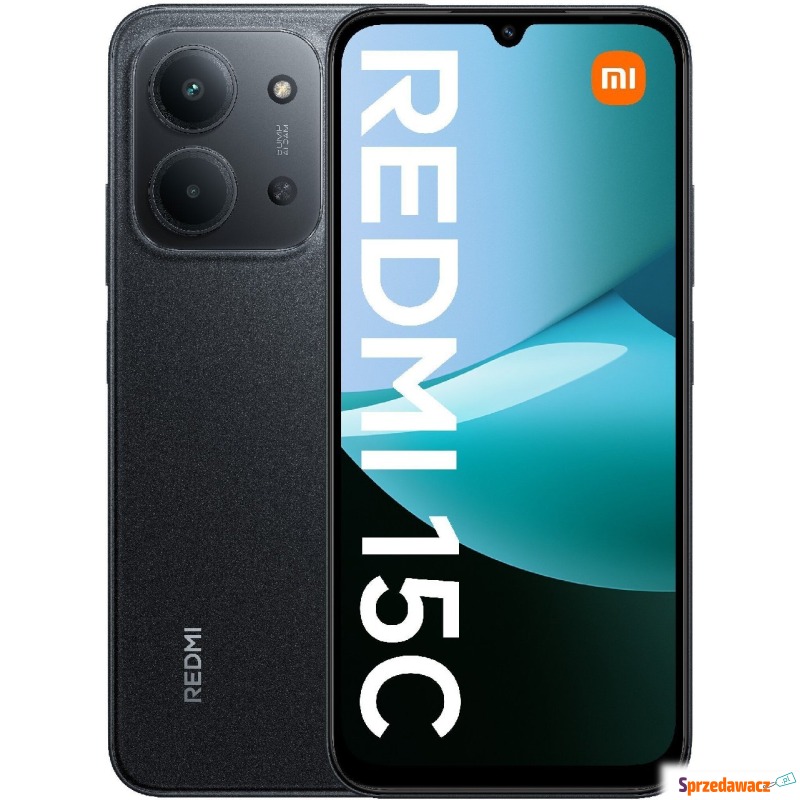 Smartfon Xiaomi Redmi 15C 4/256GB Czarny (69535) - Smartfony - Dąbrowa Górnicza