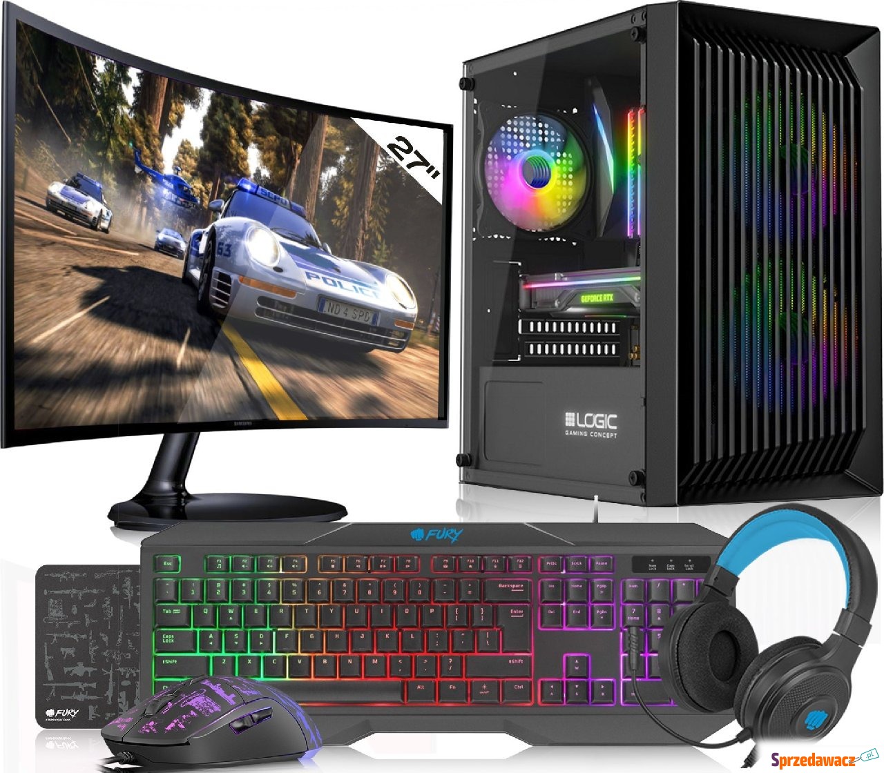 Komputer Vist Zestaw R7 5700G RX...