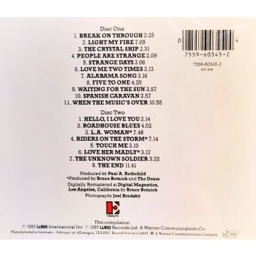 Polecam Podwójny Album 2CD The Doors -Album The... - Płyty, kasety - Warszawa - zdjęcie 3