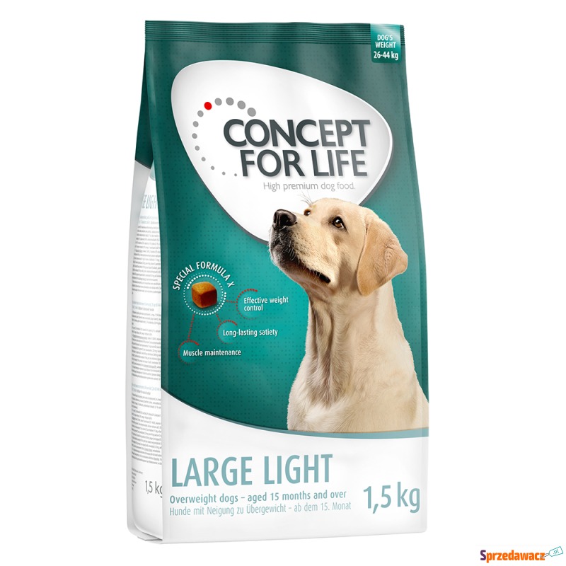 Concept for Life Large Light - 1,5 kg - Karmy dla psów - Bytom