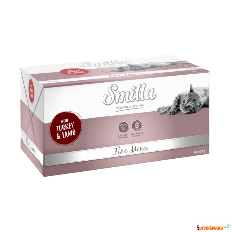 Smilla Fine Menu, 8 x 100 g - Indyk...