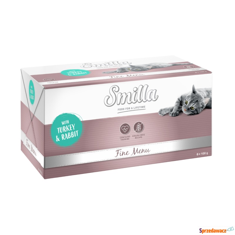 Smilla Fine Menu, 8 x 100 g - Indyk...
