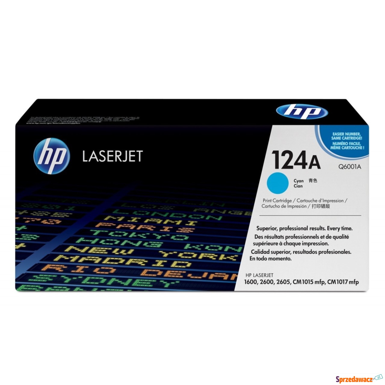 HP Toner 2k Q6001A BŁĘKITNY