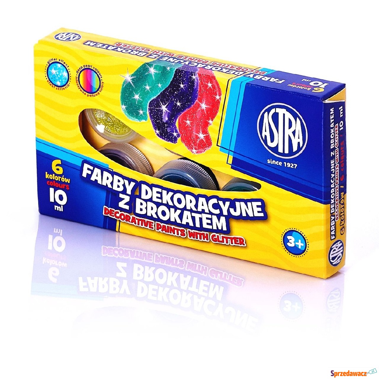 Farby plakatowe Astra 6 kolor 10ml...