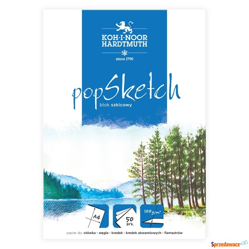KIN BLOK SZKICOWY POPSKETCH A4...