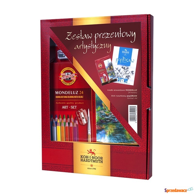 KIN ZESTAW DO RYSOWANIA KREDKI...