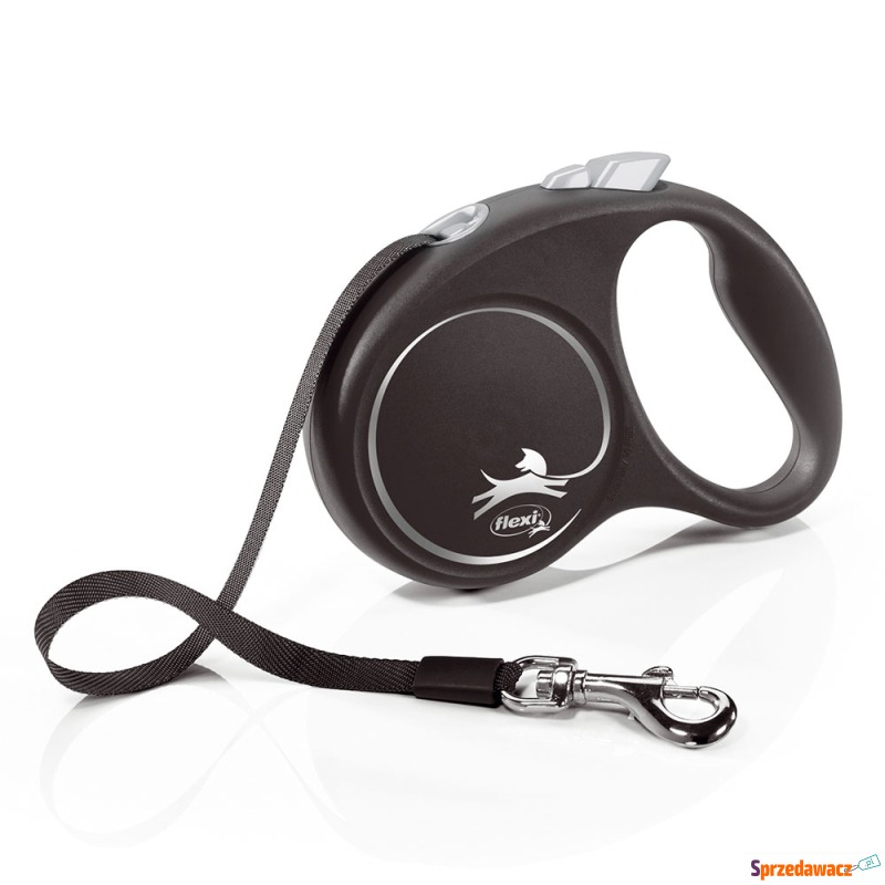 flexi Black Design smycz taśmowa,...