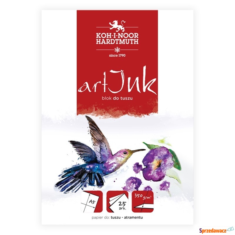 KIN BLOK  ARTINK A5 25 ARK. 350...