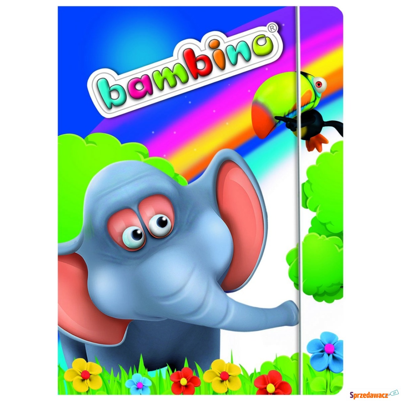 Teczka z gumką A4 Bambino