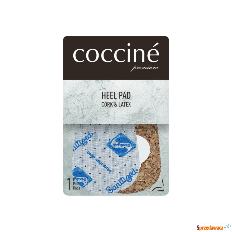 Podpiętki z korka i lateksu Coccine