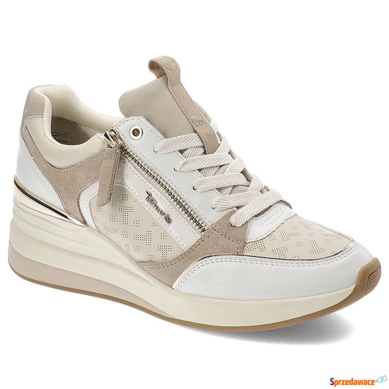 Beżowe Sneakersy Tamaris Wygodne...