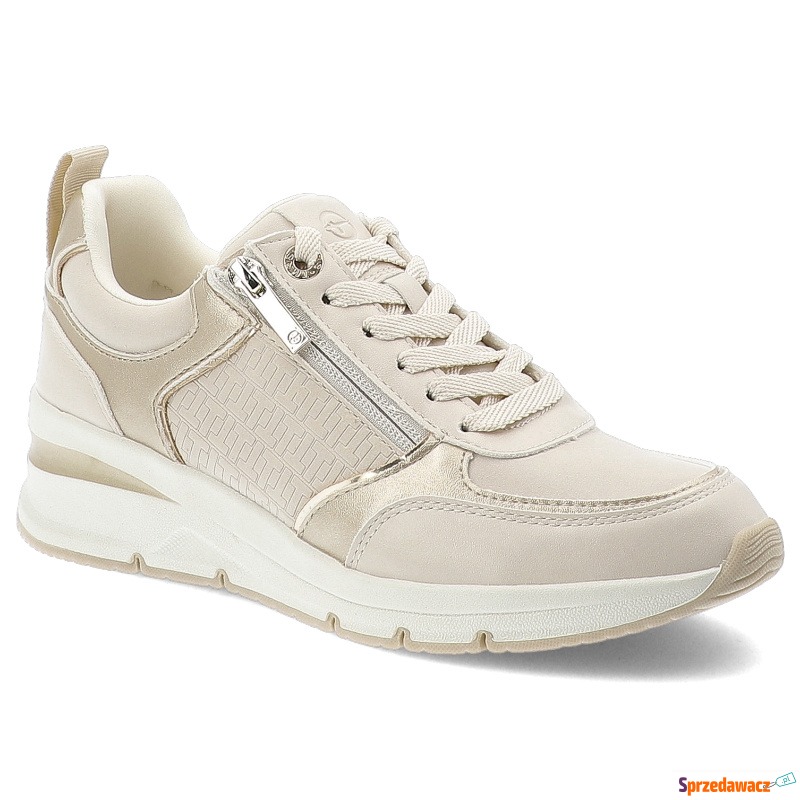 Beżowe Sneakersy Tamaris Modne...