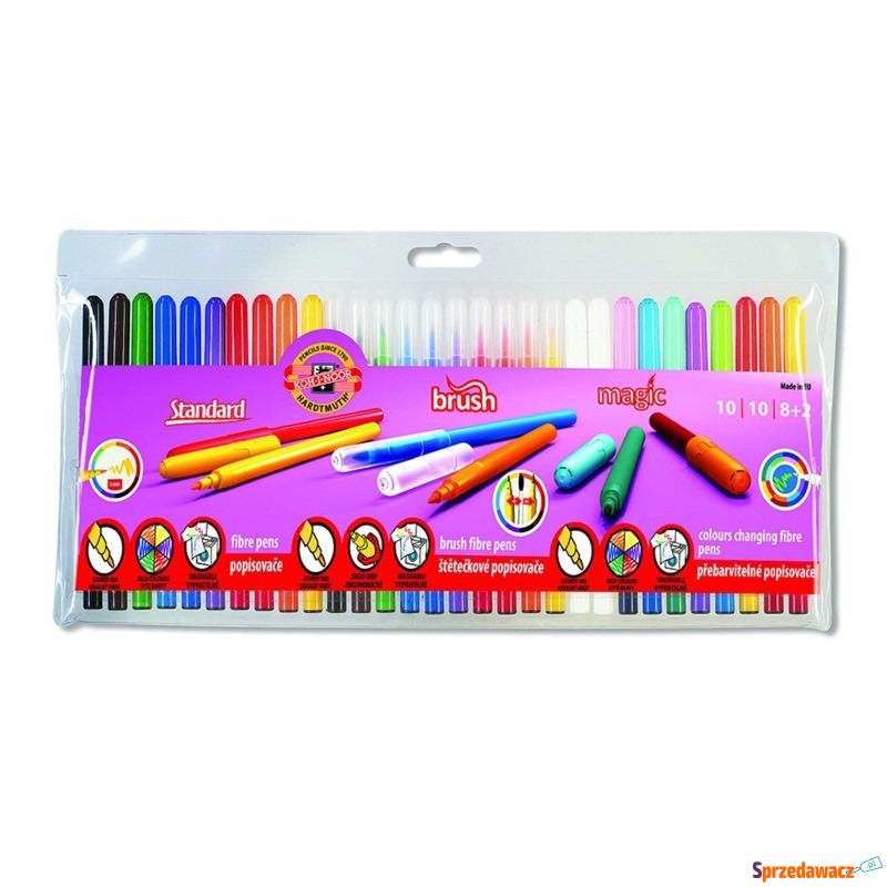 KIN FLAMASTRY MIX 30 SZT.