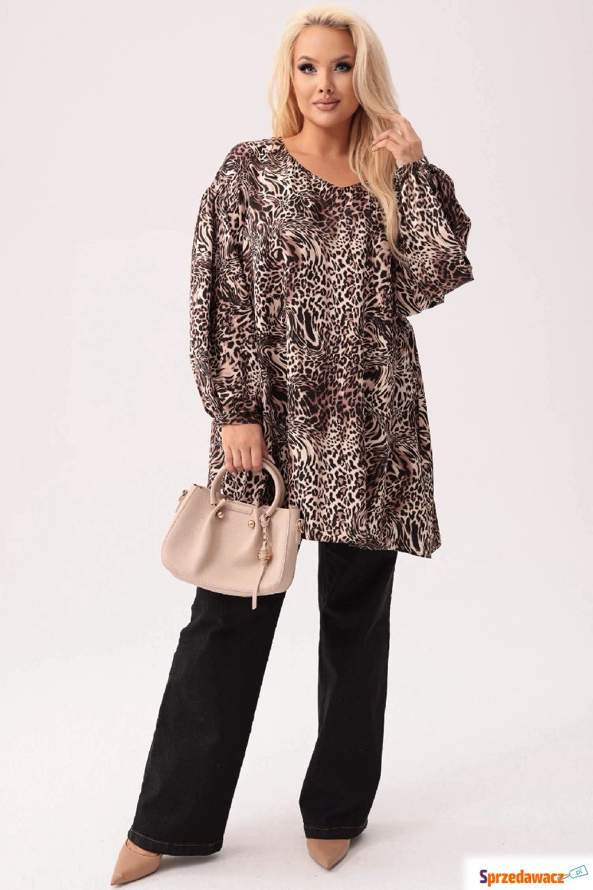 Oversize'owa tunika Amalia w print...
