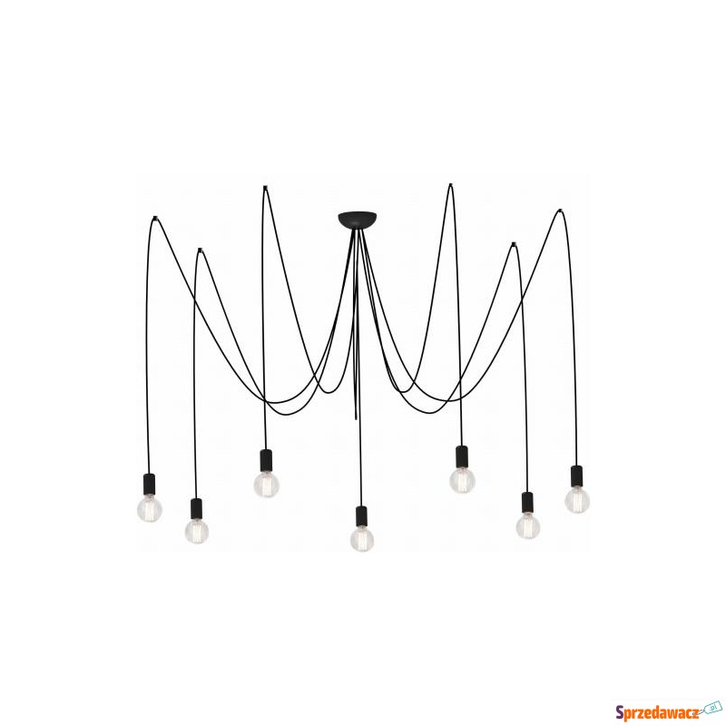 LAMPA WISZĄCA SPIDER BLACK VII...