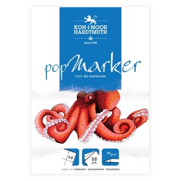 KIN BLOK POPMARKER A4 25 ARK. 70 G.