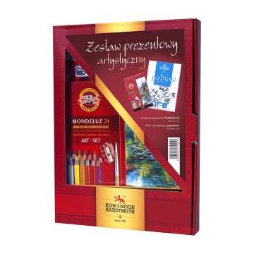 KIN ZESTAW DO RYSOWANIA KREDKI MONDELUZ 3711 + BLOK (3)