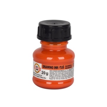 KIN TUSZ KREŚLARSKI 1417003 POMARAŃCZOWY 20 G.