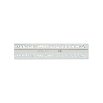 KIN SZABLON 748006 CYFROWO-LITEROWY 0.50 MM