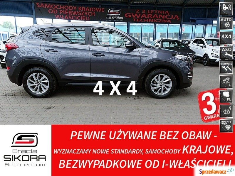Hyundai Tucson  SUV 2018,  1.6 benzyna - Na sprzedaż za 82 902 zł - Mysłowice