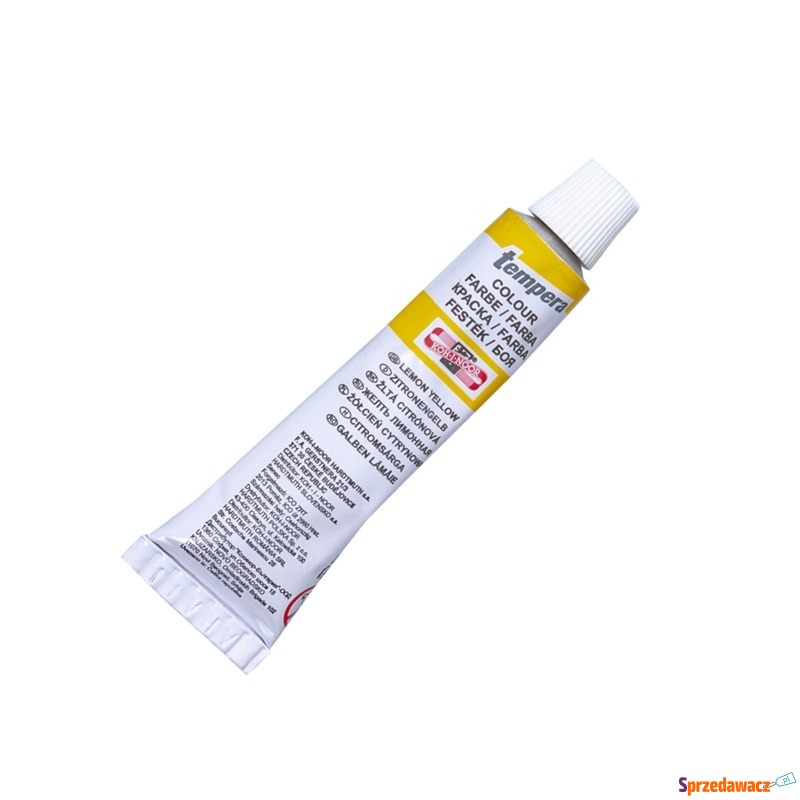 KIN FARBA TEMPERA 162602 16 ML LEMON YELLOW - Farby - Legnica