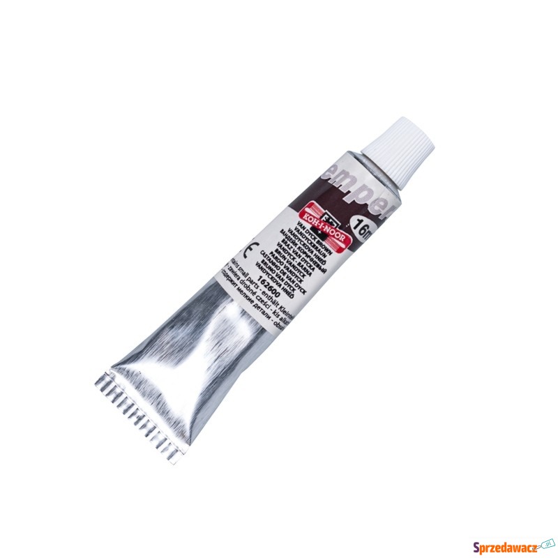 KIN FARBA TEMPERA 162600  16 ML VAN DYCK BROWN - Farby - Brzeg