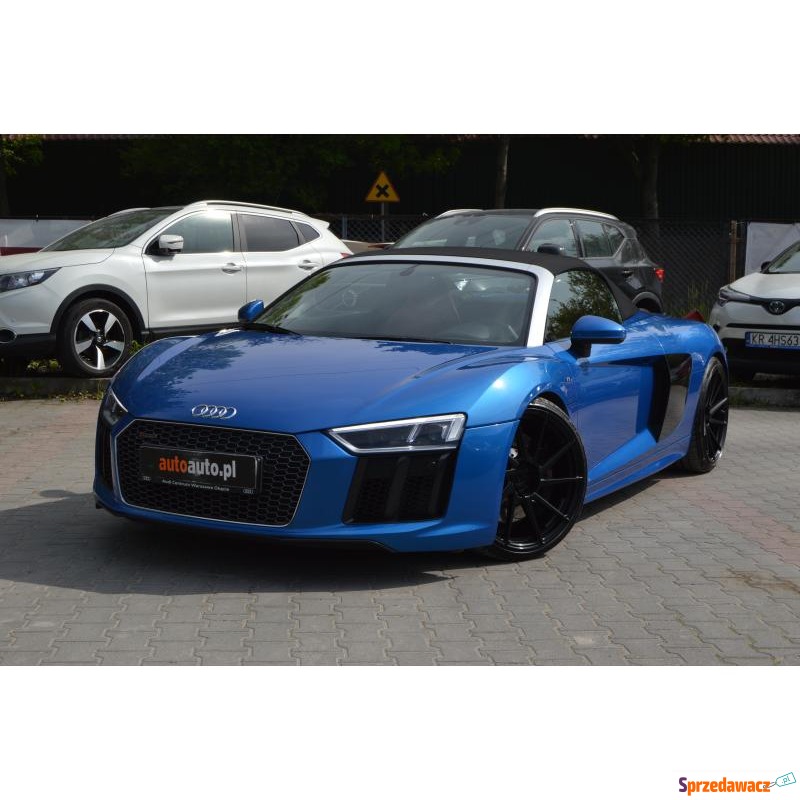 Audi R8  Kabriolet 2017,  5.2 benzyna, automat - Na sprzedaż za 599 871 zł - Warszawa