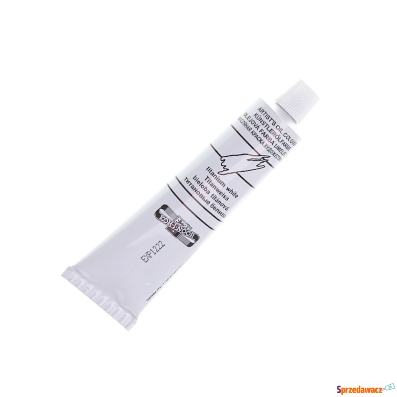 KIN FARBA OLEJNA 161506 40 ML TITANIUM WHITE - Farby - Żyrardów