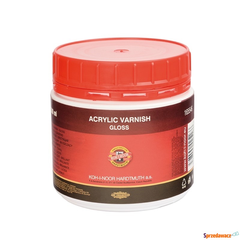 KIN VERNIKS AKRYLOWY 165546 POŁYSK 500 ml - Farby - Słupsk