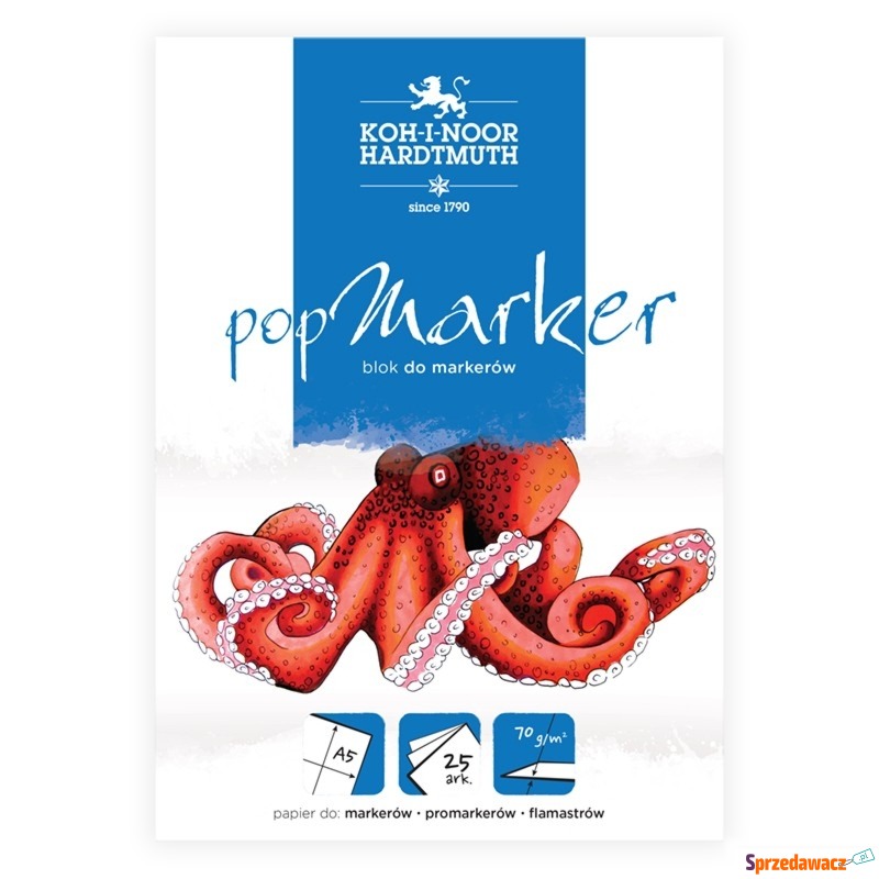 KIN BLOK POPMARKER A5 25 ARK. 70 G. - Pozostałe  - Włocławek