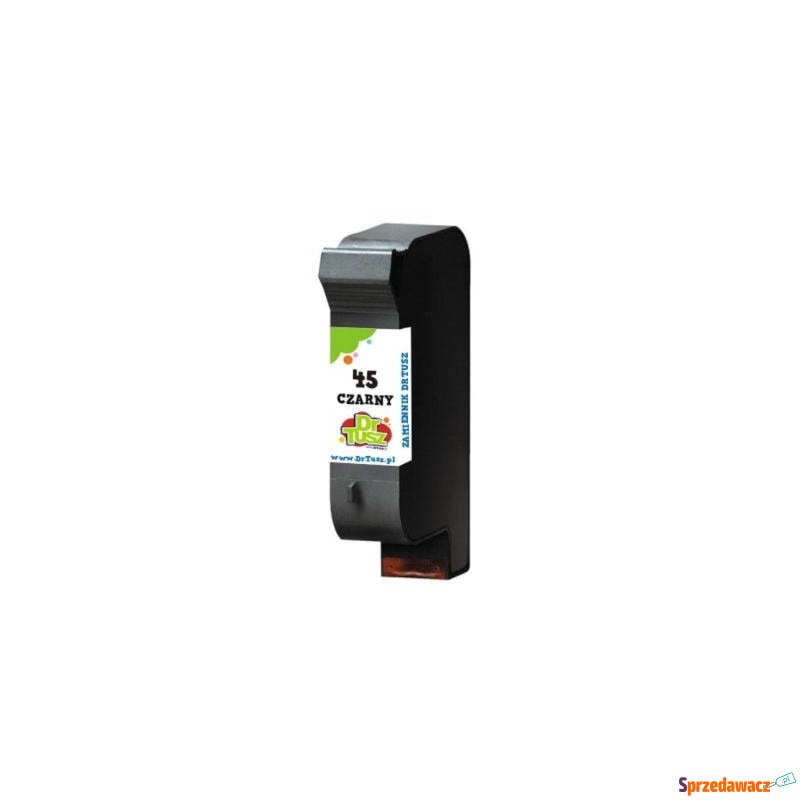 Tusz Zamiennik 45 do HP (51645AE) (Czarny) -... - Tusze, tonery - Olsztyn