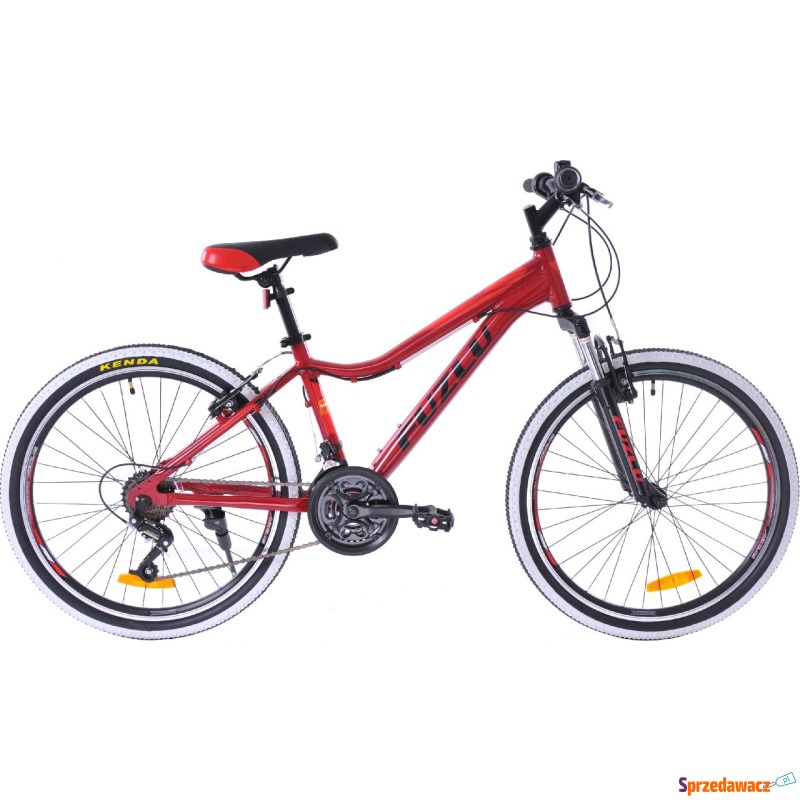 Fuzlu Fuzlu Team 24 alu. (14,5") czerwony/czarny... - Rowery górskie (MTB) - Kielce