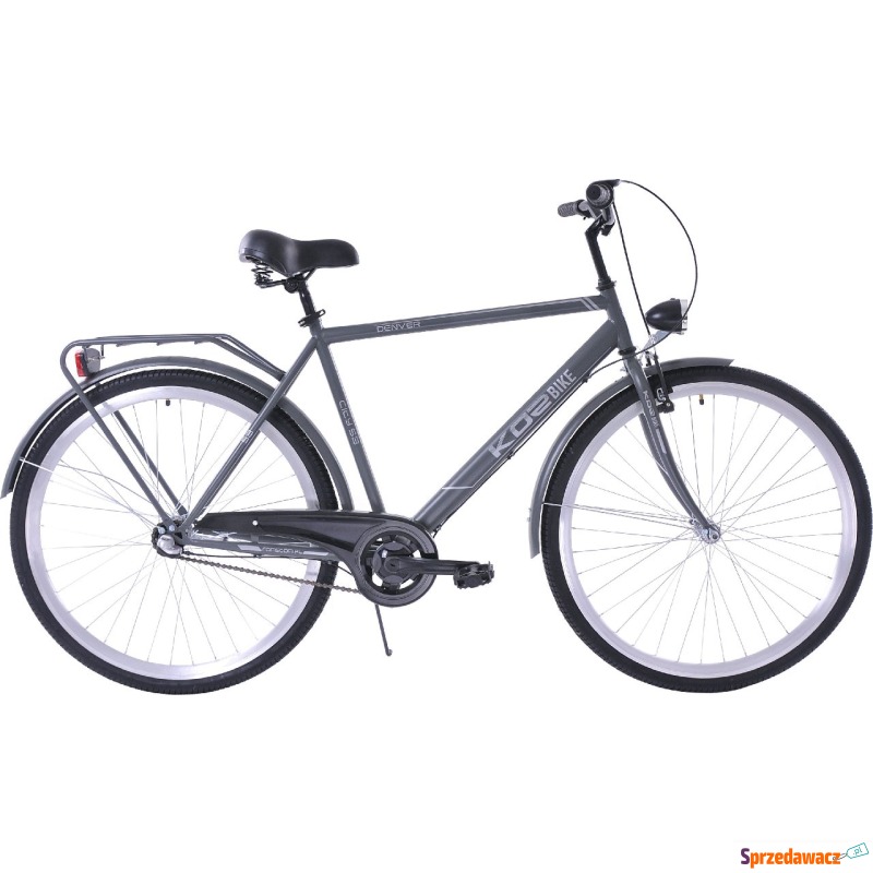 Kozbike Rower miejski męski Kozbike DENVER 28... - Rowery miejskie - Białystok