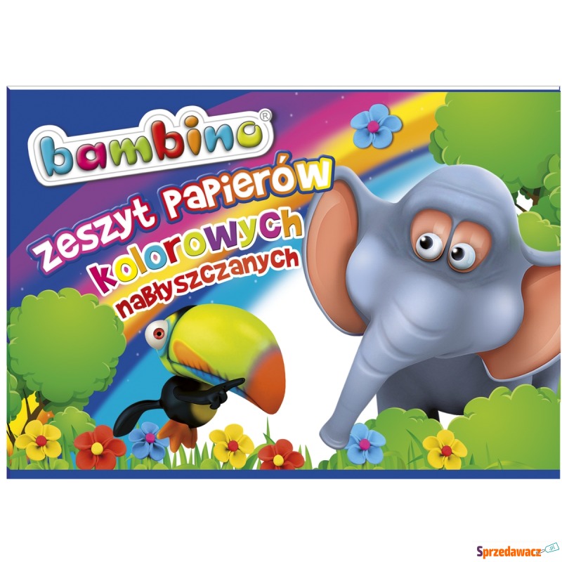 Wycinanka dla dzieci A5 papier kolor Bambino - Artykuły papiernicze... - Kędzierzyn-Koźle