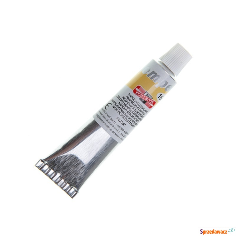 KIN FARBA TEMPERA 162585 16 ML NAPLES YELLOW DARK - Farby - Kołobrzeg