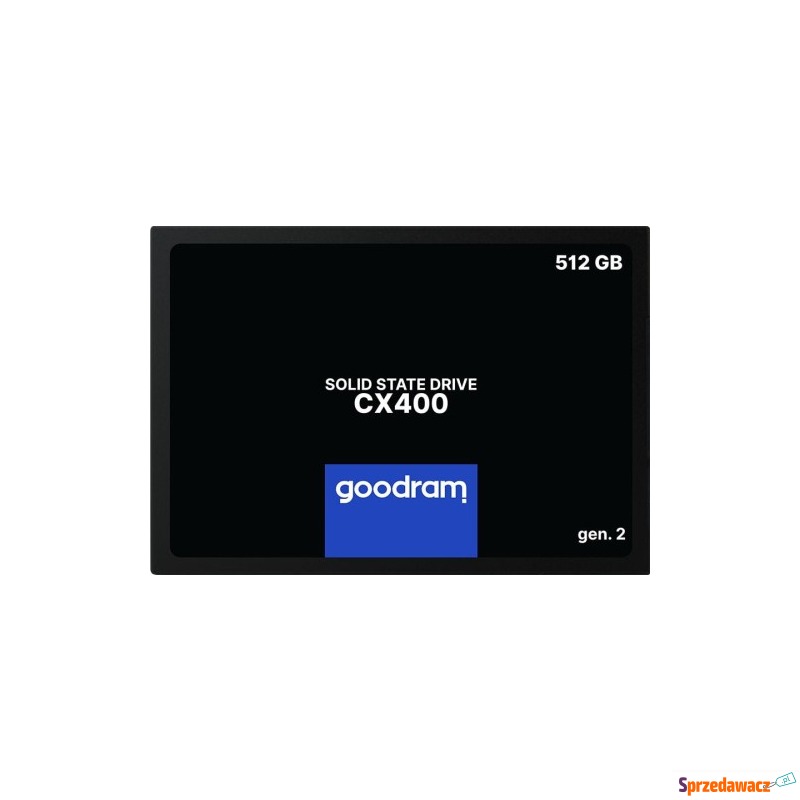 DYSK SSD GOODRAM 512GB Gen. 2 SATA III 2,5 CX400 - Dyski twarde - Częstochowa