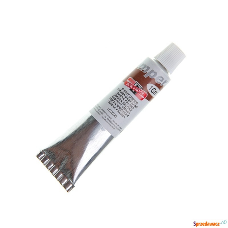 KIN FARBA TEMPERA 162598  16 ML BURNT UMBER - Farby - Pruszków