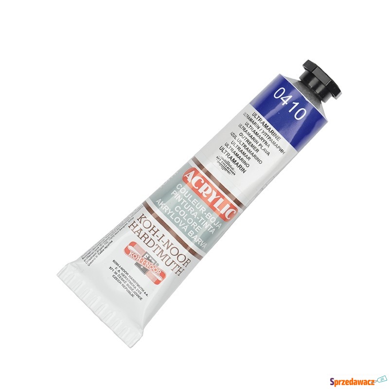 KIN FARBA ACRYLOWA 162717 ULTRAMARINE 0410 40... - Farby - Będzin