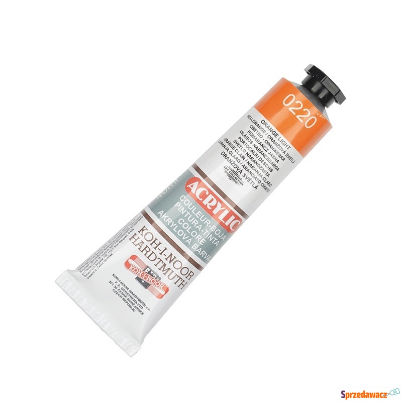 KIN FARBA  ACRYLOWA 162727 LIGHT ORANGE 0220 40... - Farby - Opole